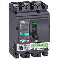Автоматический выключатель 3П MIC6.2E 160A NSX250HB1 (75кА при 690B) | код. LV433556 | Schneider Electric 