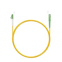 Cabeus FOP(s)-9-LC/APC-SC/APC-1m Шнур оптический simplex LC/APC-SC/APC 9/125 sm 1м LSZH | код 8271c | Cabeus