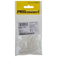 Дюбель-хомут 5-10 бел. (уп.10шт) | код 07-4501-2-9 | PROCONNECT