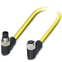 Кабель для датчика / исполнительного элемента SAC-4P-M8MR/ 1,5-542/M8 FR BK | код 1406206 | PHOENIX CONTACT