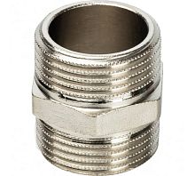 Ниппель HH никелированный 1' (SFT-0004-000011) | код RG008Q0OCN1F3M | STOUT