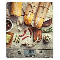 Весы кухонные электронные Scarlett SC-KS57P62 макс.вес:8кг рисунок | код 1625972 | SCARLETT