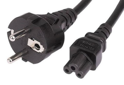 Кабель Buro BU-PCAB-1.8-3PIN IEC C5 (3-pin) Евровилка 1.8м | код 1856209 | BURO