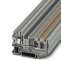 Проходные клеммы PTU 4-TWIN BU | код 3211860 | PHOENIX CONTACT