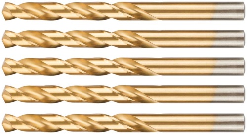 Сверло по металлу Cutop Profi с титановым покрытием, 11х142 мм (5 шт) | код 52-423 | FIT фото 5 Сверло по металлу Cutop Profi с титановым покрытием, 11х142 мм (5 шт) | код 52-423 | FIT фото 5