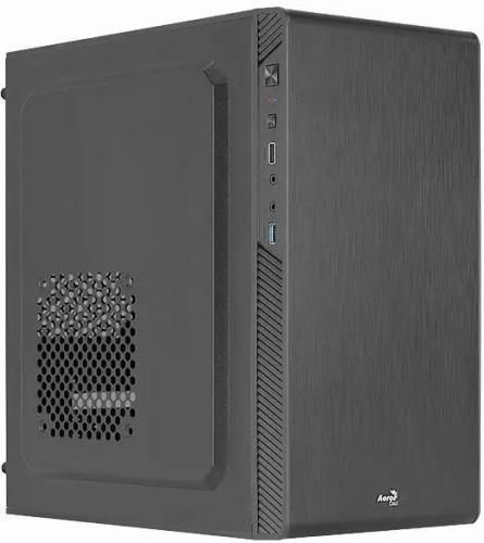 Корпус Aerocool CS-106-S-BK-v1 черный без БП mATX 4x120mm 1xUSB2.0 1xUSB3.0 audio | код 1440945 | AEROCOOL