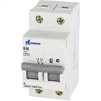 Выключатель автоматический двухполюсный 63А В ВА47-063Про 4.5kA | код 7000032 | Контактор