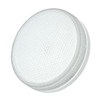 Лампа светодиодная PLED-ECO-GX53 6Вт таблетка 3000К frost тепл. бел. GX53 460лм 230В | Код. 2851987 | JazzWay