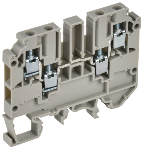 Колодка клеммная CTS-MC 4 вывода 4мм2 серая IEK | код YCT12-00-4-K03-004 | IEK