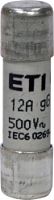 Предохранитель CH10x38 gG 12A 500V | код 002651018 | ETI