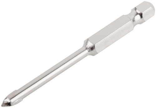 Сверло по кафелю шестигранный U-хвостовик под биту 4мм FIT 36014 фото 2