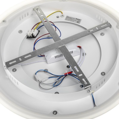 Люстра потолочная светодиодная диммируемая, GALASSIA, с ДУ, 3 режима, 470х470х55мм, 78Вт, 2700K+6400K/4200K/6400K+2700K, 35м, белый, 51580 1, Ritter | код 51580 1 | RITTER фото 5
