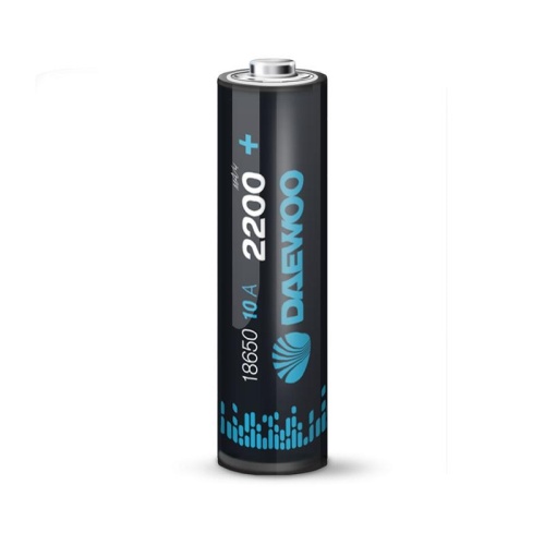 Аккумулятор 18650 3.7В Li-Ion 2200мА.ч 10А BL-1 | код. 5043329 | DAEWOO