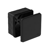 MultiBox Коробка распределительная IP66 100х100х50 Черная DIY (со стикером) | код IMT352981 | Systeme Electric