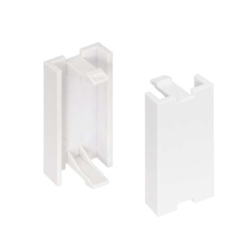 Вставка-заглушка 22,5x45мм, белая | код NMC-PM0P-PH-WT | NIKOMAX Вставка-заглушка 22,5x45мм, белая | код NMC-PM0P-PH-WT | NIKOMAX