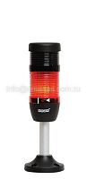 Сигнальная колонна 50 мм, (IP40) красная, 220V AC, светодиод LED, алюм. патрубок 100 мм, IK51L220ZM03 | код IK51L220ZM03 | EMAS