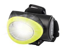 Фонарь налобный H5-L3W-gn (черно-зел.) | код 5027534 | JazzWay