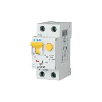 Диф. авт. выключатель PFL7-25/1N/C/003, 1P+N, 25A, хар-ка C, 10kA, 30mA, тип АC, 2M, стикерованный | код 263549-00.00-00.00-01.01 | EATON