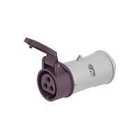 Розетка кабельная CS IP44 32A 3P 25В | код CS034-032-02 | DKC