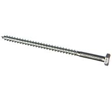 Шуруп DIN 571 8х100 сантехнический оцинкованный | код DIN571-8X100 | Крепдил