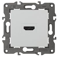 Розетка HDMI, Эра Elegance, белый, 14-3114-01 | код Б0034332 | ЭРА