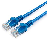 Патч-корд UTP Cablexpert PP12-20M/B кат.5e, 20м, литой, многожильный (синий) | код PP12-20M/B | Cablexpert