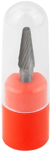 Шарошка карбидная Профи, штифт 6 мм, коническая с закруглением | код 36595 | FIT фото 5