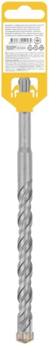 Бур по бетону SDS-PLUS профи крестообразная вставка двойная спираль 14х210мм FIT 33075 фото 4