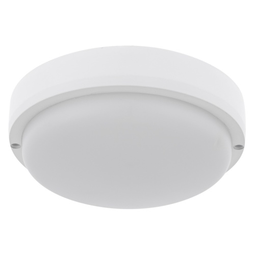 Светильник светодиодный пылевлагозащищенный REXANT ЖКХ-01 круг 8 Вт 700 Лм IP65 6500 K 140х35 мм с датчиком движения | код 607-256 | REXANT