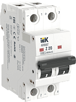 ARMAT Авт. выкл. M06N-DC 2P Z 20А IEK | код AR-M06N-2-Z020DC | IEK