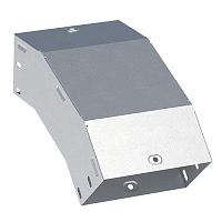 Угол 45 град. вертикальный внешний 50x100 мм INOX EKF | код vo4550100-INOX | EKF