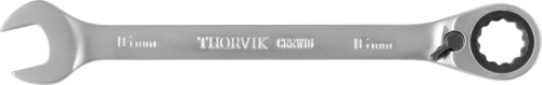 CRRW16 Ключ гаечный комбинированный трещоточный с реверсом, 16 мм | код CRRW16 | Thorvik