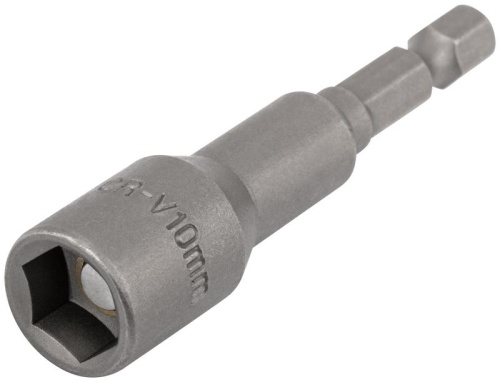 Насадка для шурупов и болтов с 6-грголовкой Профи d=10 мм, L=65 мм | код 57950 | FIT фото 2 Насадка для шурупов и болтов с 6-грголовкой Профи d=10 мм, L=65 мм | код 57950 | FIT фото 2