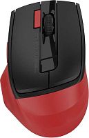Мышь A4Tech Fstyler FG45CS Air красный/черный оптическая (2000dpi) silent беспроводная USB для ноутбука (7but) | код 1971438 | A4TECH