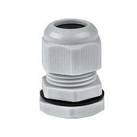 Сальник PG16 IP54 d отверстия 21мм, d проводника 10-14мм | код. plc-pg-16 | EKF