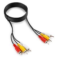 Кабель аудио/видео Cablexpert CCV-539, 3xRCA/3xRCA, 1.8м | код CCV-539 | Cablexpert