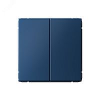 Выключатель 2-кл. ArtGallery (сх. 5) 10AX механизм аквамарин | код GAL001151 | Systeme Electric