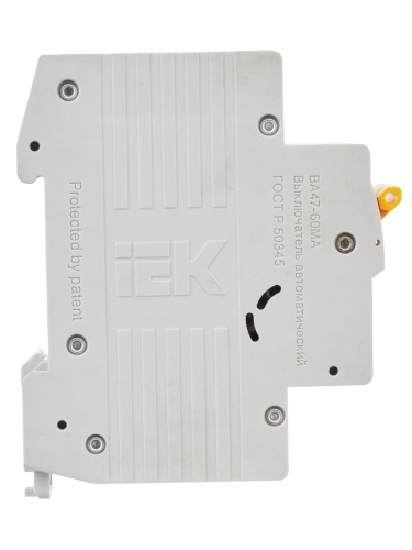 Автоматический выключатель ВА47-60МА без теплового расцепителя 1P 63А 6кА D | код MVA33-1-063-D | IEK  фото 4