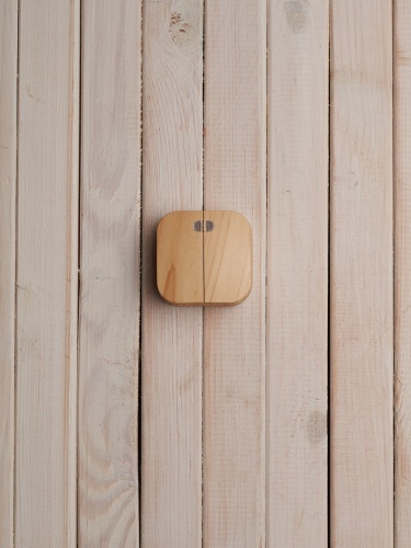 Выключатель 2-клавишный для открытой установки с индикацией ВС20-2-1-ХС 10А GLORY сосна | код EVH21-K34-10 | IEK фото 6