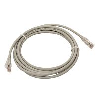 Патч-корд кат.6 UTP экранир. LSZH сер. 3.0м TERACOM PRO | код TRP-6UTP-LSH-3M-GY | EKF