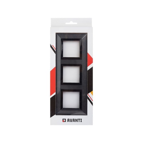 Рамка из металла, ''Avanti'', темно-серый, 6 модулей | код 4403856 | DKC фото 5