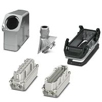 Комплект вставных соединителей HC-EVO-B24PT-BWD-HH-M32ELC-AL | код 1411490 | PHOENIX CONTACT