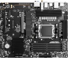 Материнская плата MSI PRO B650-S WIFI SocketAM5 AMD B650 4xDDR5 ATX AC`97 8ch(7.1) 2.5Gg RAID+HDMI+DP | код 2020077 | MSI