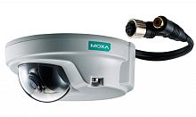 Камера VPort P06-1MP-M12-MIC-CAM28-CT EN50155, HD, compact IP camera, M12 connector, 1 microphone, PoE, 2.8mm Lens, -25 to 55 C, coating | код 00-06143868 | MOXA