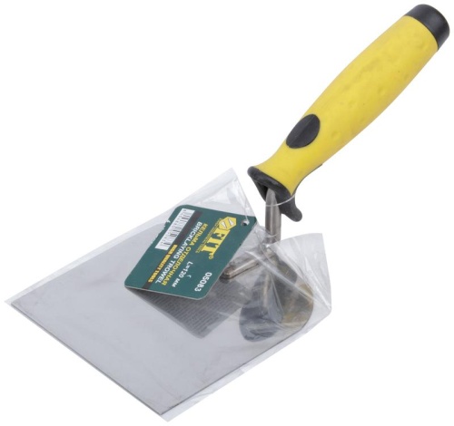 Мастерок нержавеющий мягкая ручка профи "лопатка" 100мм FIT 05083 фото 3 Мастерок нержавеющий мягкая ручка профи "лопатка" 100мм FIT 05083 фото 3