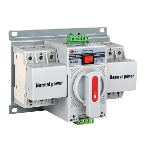 Устройство АВР МCB 20А (C) 3Р 400В PROxima | код ats-mcb-20c-3p-pro | EKF