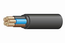 Кабель силовой ВВГнг(А)-LSLTX 5х10 ок-1