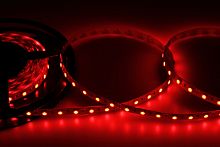 LED лента открытая, 10 мм, IP23, SMD 5050, 60 LED/m, 12 V, цвет свечения красный | код 141-461 | LAMPER