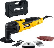 Реноватор 400 В с набором насадок, кейс | код MFT-400 SK | Steher