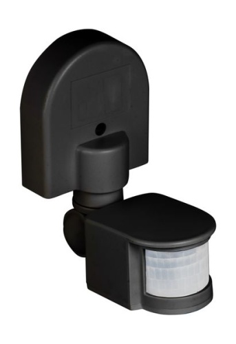 ИК датчик движения наст, 1200Вт 180гр, до 12м IP44 MS-16Cb черный PROxima | код dd-ms-16Cb | EKF фото 2 ИК датчик движения наст, 1200Вт 180гр, до 12м IP44 MS-16Cb черный PROxima | код dd-ms-16Cb | EKF фото 2